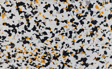 pattern with white and yellow pieces