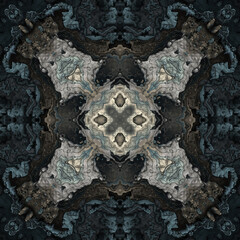 Creative Ornament Concrete Texture Details