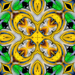 Creative Ornament Design Concrete Texture Details High Quality