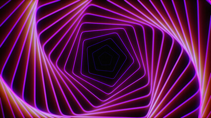 Wavy pattern VJ background