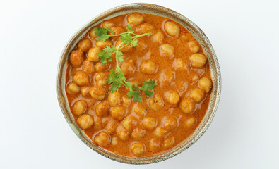 indian traditional food chhole/Punjabi Chhole Curry, Indian food