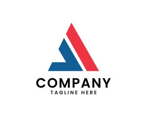 initial letter A company logo