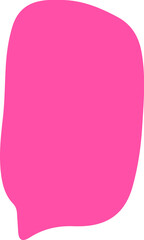 Abstract Colorful Shape Collection: Text Bubble