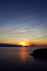 Sunset View in Labuan Bajo, East Nusa Tenggara