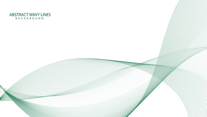 Abstract motion wave gradient line background