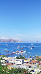 Labuan Bajo Harbor in East Nusa Tenggara