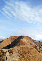 Padar Island Trekking Hills in East Nusa Tenggara