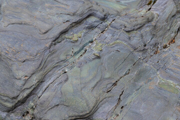 Colorful Rock Layers. Stone texture and background. Abstract of stone. Uneven surface stone. Nature.
