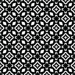 Vector monochrome pattern, Abstract texture for fabric print, card, table cloth, furniture, banner, cover, invitation, decoration, wrapping.seamless repeating pattern.Black and 
white color.