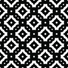 Vector monochrome pattern, Abstract texture for fabric print, card, table cloth, furniture, banner, cover, invitation, decoration, wrapping.seamless repeating pattern.Black and 
white color.