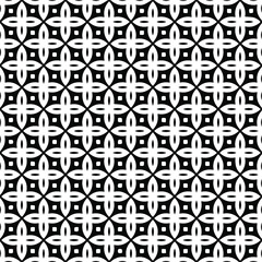 
Vector monochrome pattern, Abstract texture for fabric print, card, table cloth, furniture, banner, cover, invitation, decoration, wrapping.seamless repeating pattern.Black and 
white color.