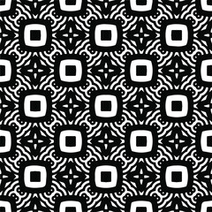 
Vector monochrome pattern, Abstract texture for fabric print, card, table cloth, furniture, banner, cover, invitation, decoration, wrapping.seamless repeating pattern.Black and 
white color.