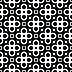 
Vector monochrome pattern, Abstract texture for fabric print, card, table cloth, furniture, banner, cover, invitation, decoration, wrapping.seamless repeating pattern.Black and 
white color.