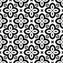 
Vector monochrome pattern, Abstract texture for fabric print, card, table cloth, furniture, banner, cover, invitation, decoration, wrapping.seamless repeating pattern.Black and 
white color.