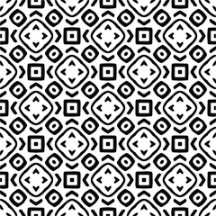 
Vector monochrome pattern, Abstract texture for fabric print, card, table cloth, furniture, banner, cover, invitation, decoration, wrapping.seamless repeating pattern.Black and 
white color.