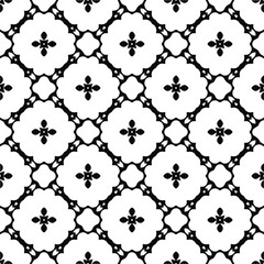
Vector monochrome pattern, Abstract texture for fabric print, card, table cloth, furniture, banner, cover, invitation, decoration, wrapping.seamless repeating pattern.Black and 
white color.