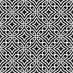 
Vector monochrome pattern, Abstract texture for fabric print, card, table cloth, furniture, banner, cover, invitation, decoration, wrapping.seamless repeating pattern.Black and 
white color.
