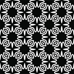 
Vector monochrome pattern, Abstract texture for fabric print, card, table cloth, furniture, banner, cover, invitation, decoration, wrapping.seamless repeating pattern.Black and 
white color.