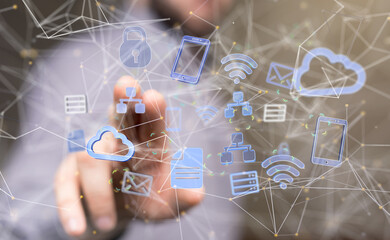 2d rendering Cloud computing, Cloud Computing Concept