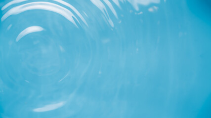 Circles on the water wave background.