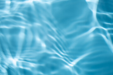 Blue waves blurred soft waves background.