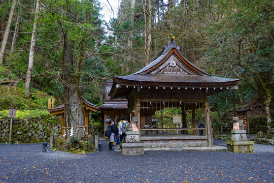 Kifune shrine in Kyoto, Japan