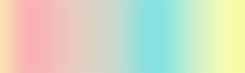 Wide creative project design cover, cd cover, poster, book, printing, gift card pink beige. Abstract blur smooth image light blue. Abstract colorful blur background gradient design.