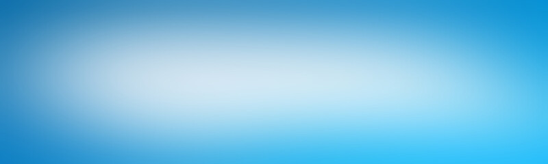 Wide empty template blue. Pattern for commercials, ads city blue sky. Smooth abstract, gradient mesh background.