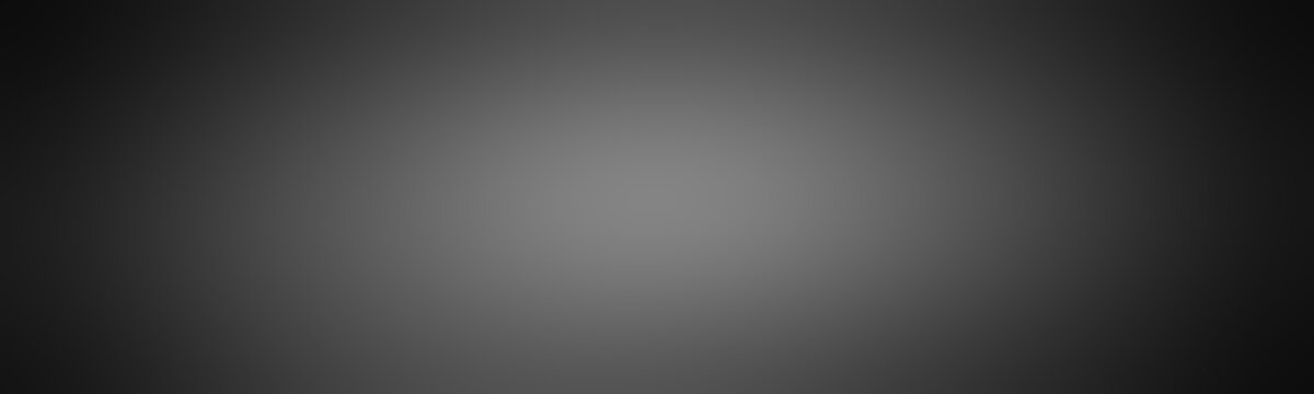 Wide delicate blurred pattern signal black. Abstract gradient dark gray. Abstract blurred gradient background.