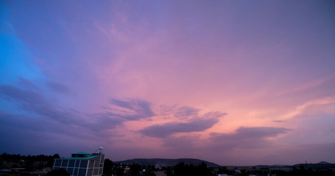 Axum Ethiopia, Evening Sky
