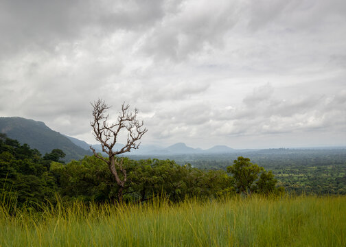 Ghana, Mountain Range in Volta Region