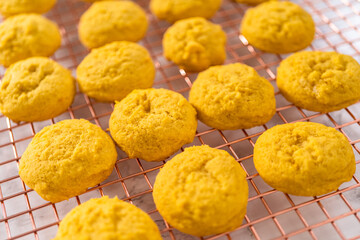 Lemon Cookies with White Chocolate