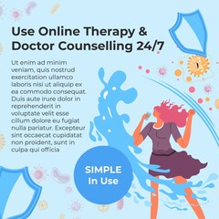 Use online therapy and doctor counselling web