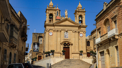 Fototapeta na wymiar St Gregory's Church, Gozo