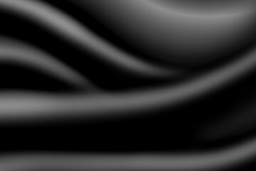abstract black white grey curve wave fabric background