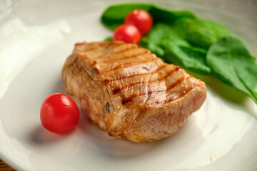 sliced beef steak