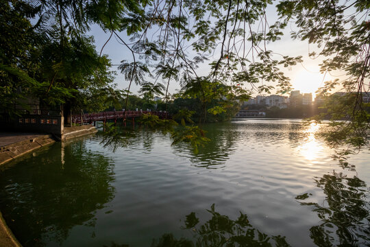 Ngoc Temple in Hanoi, Vietnam