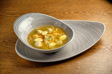 Homemade chicken soup