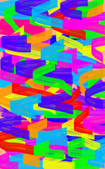 colorful children's abstract watercolor background
