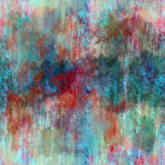 Abstract blurred layered seamless pattern Abstract chaotic with mixed splotches, blots and smudges