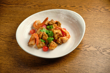 Fried Organic Coconut Shrimp