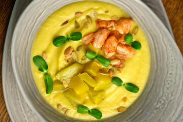 Cream of mushroom soup