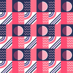 abstract geometric seamless repeat pattern