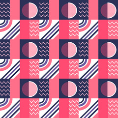 Obraz premium abstract geometric seamless repeat pattern