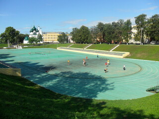 Fototapeta premium Sports ground