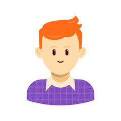 Little Kid Avatar portraits. Business people diverse faces, man and woman persons, team group and employee, Vector isolated characters in outline style.