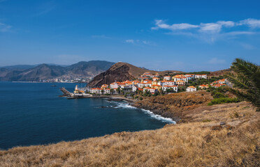 Fototapeta na wymiar Quinta de Lorde village resort, Canical region, Madeira island. October 2021