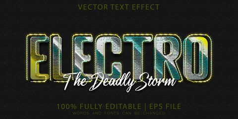 Electro Movie Premium Text Effect