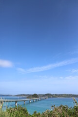 【角島大橋】山口県下関市豊北町大字神田～角島