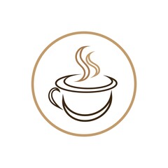 Coffee cup Logo Template